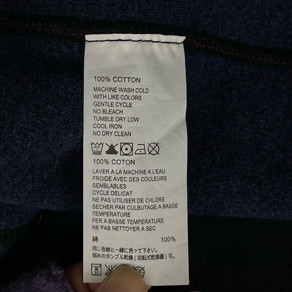 Tommy Bahama Reversible 100% Cotton Knit Sweater - Mens XL - Picture 13 of 13